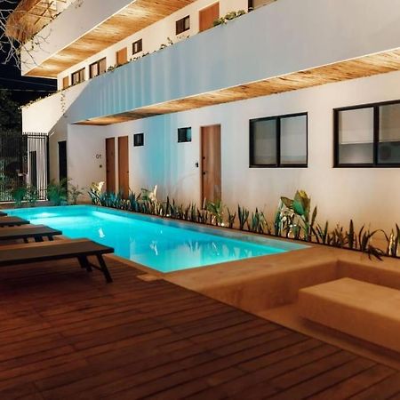 Cozy Apartment With Pool In Bacalar Center Luaran gambar