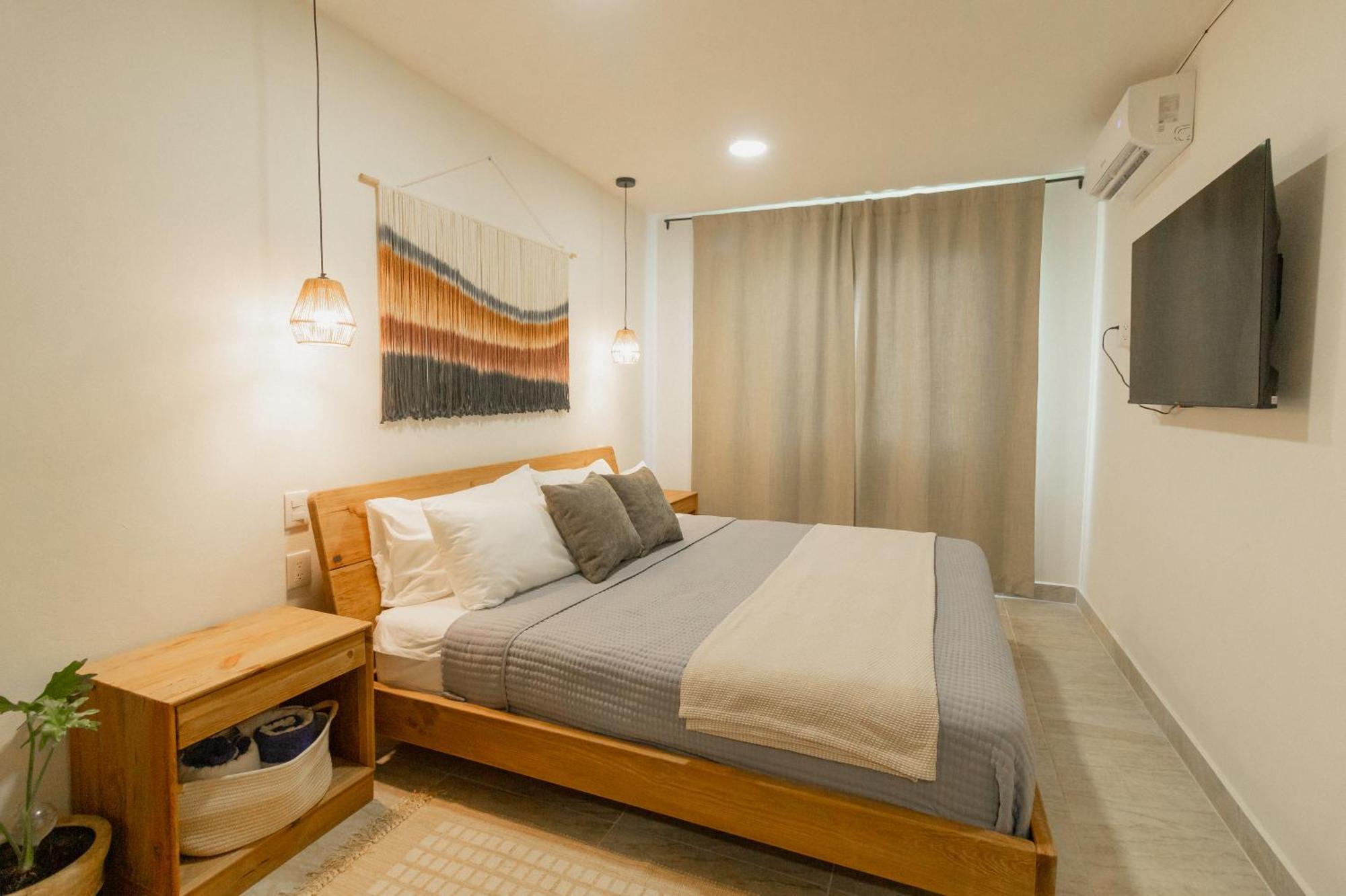 Cozy Apartment With Pool In Bacalar Center Luaran gambar